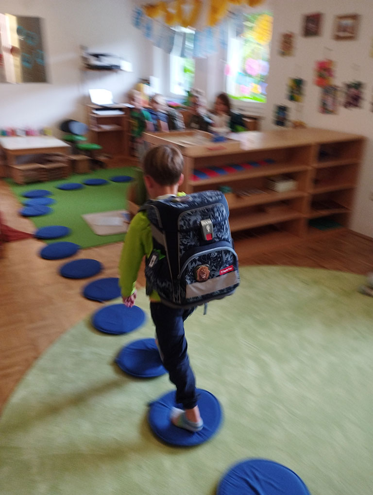 Schulanfänger im Kindergarten